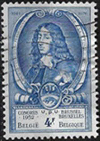 Kongress des Weltpostvereins. Brüssel. Bedeutende Postchefs der Familie Thurn und Taxis. – 4 Fr