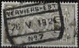 Geflügeltes Rad und Schild. Wertangabe im Rechteck, 1. Auflage. – 0,40 Fr