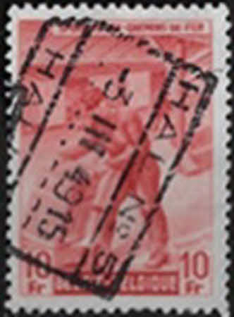 Bahnpost Arbeiter 10 Fr.