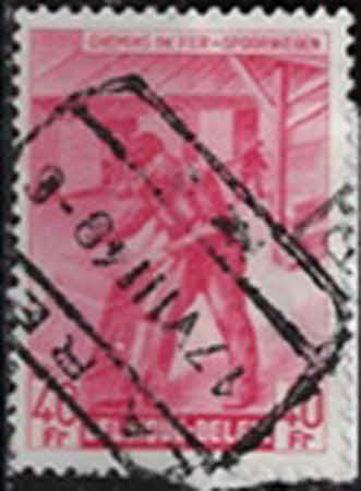 Bahnpost Arbeiter 40 Fr.