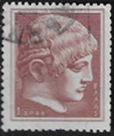 Kopf des Jünglings von Antikythera (Antikythera Ephebe). – 1 Dr