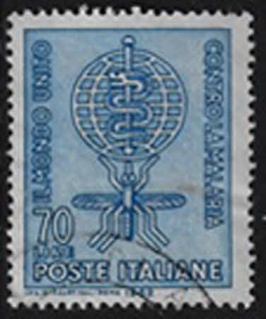 Emblem der Anti-Malaria-Kampagne. – 70 L