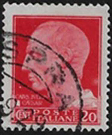 Bildnis von Julius Cesar 20 C