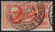 Bildnis von Vittorio Emanuele III. in einem Oval. – 2.50 L