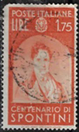 Porträt von Gaspare Spontini (1744 – 1851), Komponist – 1.75 L