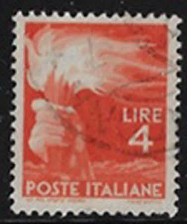 Hand mit Fackel - 1946 - 40 L