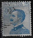 Bildnis von Vittorio Emanuele III., nach links gewandt, 25 C