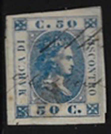 Porträt von König Viktor Emanuel II – 50 C
