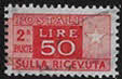 Auf der Quittung 50 L