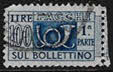 Posthorn und Wertfigur - 100 L