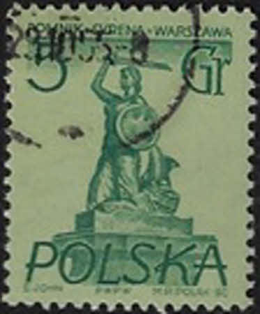 Denkmäler von Warschau. - 5 Gr