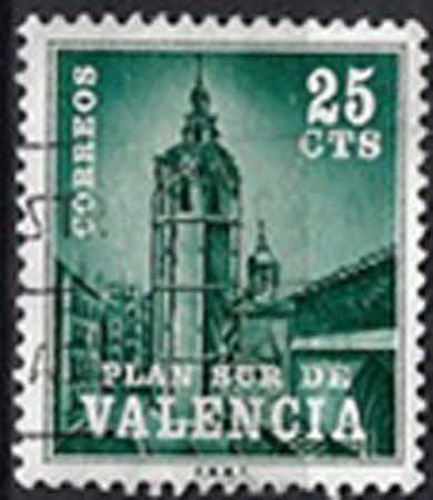 Glockenturm El Miguelete (El Micalet) der Kathedrale von Valencia. – 25 Cta