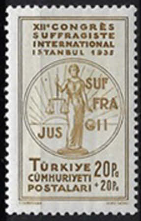 XII Congreso de la alianza internacional de mujeres. Estambul. - 20+20 Pa