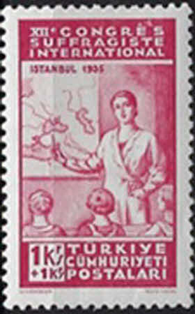 XII Congreso de la alianza internacional de mujeres. Estambul. - 1 K