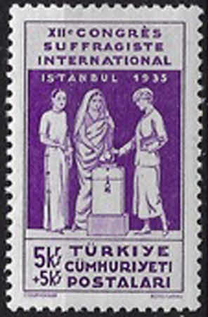 XII Congreso de la alianza internacional de mujeres. Estambul. - 5+5 K