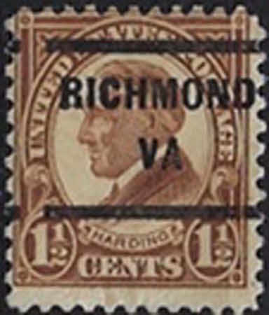 Warren Gamaliel Harding, 1.865 - 1.923 - 1½ C