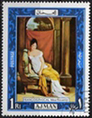 Gemälde „Madame Récamier“ (oft François Gérard genannt). – 1 R
