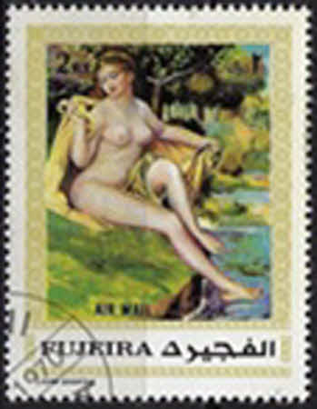 Aktgemälde von Pierre-Auguste Renoir – 1 R